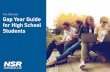 NSR Australia & NZ - Gap Year Guide for High School Students