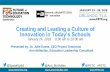 Creating and Leading a Culture of Innovation in Today's Schools