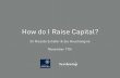 How do i raise capital   oxford lecture