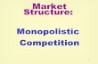 Mono comp eption, oligopoly, pricing