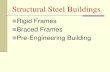 Structural Steel Buildings · PDF filedisambungkan dengan baut ke-kolom Single Angle Connection Satu sisi baja siku di ikatkan ke web balok dan sisi lainnya ke flens atau web kolom