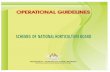 OPERATIONAL GUIDELINES - National Horticulture · PDF fileNational Horticulture Board ... Capital Investment Subsidy Scheme for construction/ ... IFFCO Indian Farmers Fertilizer Cooperative