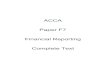 ACCA Paper F7 Financial Reporting Complete Text - Kaplankaplan-publishing.kaplan.co.uk/SiteCollectionDocuments/acca-look... · Management Accountants for permission to reproduce past