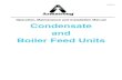 Operation, Maintenance and Installation Manual Condensate ... · PDF fileOperation, Maintenance and Installation Manual Condensate ... In selecting condensate pumps and making proper