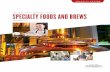 SPECIALTY FOODS AND BREWS - UCSD Extension · PDF fileSan Diego’s Specialty Foods & Brews sector encompasses the region’s strong brewery, beverage and food culture. As one of the