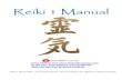 Reiki 1 Manual - Free Reiki Course & Free Healing nbsp; Reiki 1 Manual A Complete Guide to the First Degree Usui Method of Natural Healing Click here to visit to get your free diploma