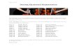 String Quartet Repertoire Wedding Quartet... · String Quartet Repertoire Containing more than 1200 pieces of music we own the largest repertoire in the UK. ... Sting El Tango De