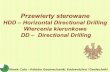 HDD – Horizontal Directional Drilling Wiercenia kierunkowe ...home.agh.edu.pl/~cala/prezentacje/HDD_DD.pdf · HDD – Horizontal Directional Drilling Podziałpoziomych otworów