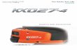 KUBOTA MINI EXCAVATOR - Harper · PDF fileWhen the space is tight, and the job is challenging, send in the new KX027-4. It’s a compact excavator that doesn’t compromise on power