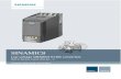 SINAMICS G120C inverter - Siemens · PDF file4.2.5.3 Releasing the failsafe function "Safe Torque Off" ... Siemens provides products and solutions with industrial security ... SINAMICS