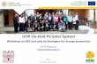 UOP On-Grid PV Solar System - eneplan- · PDF fileUOP ON-GRID PV SOLAR SYSTEM ... -Comply with British standard ENA, G59/2 ... specifications.-All cables shall carry 1000 volt