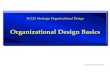 Organizational Design Basics - MIT OpenCourseWare · PDF file15.320 Strategic Organizational Design Organizational Design Basics ... “What is the right organizational structure?