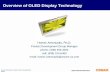 Overview of OLED Display Technology (pdf) - IEEEewh.ieee.org/soc/cpmt/presentations/cpmt0401a.pdf · Overview of OLED Display Technology Homer Antoniadis, Ph.D. Product Development