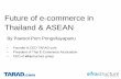 Future of e-commerce in Thailand & ASEAN - UNESCAP of Ecommerce in Thailand... · Future of e-commerce in Thailand & ASEAN ... e-Commerce industry in ASEAN and Asia in the general