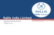 Rallis India Limited - London School of · PDF fileIn identifying quantitatively where Rallis stands compared with other Tata Motors and ... Tata Motors: Grihini Udyog Tata Power: