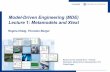 Model-Driven Engineering (MDE) Lecture 1: Metamodels and Xtextwasp-sweden.org/custom/uploads/2017/03/ReginaHebig-WASP-Part1.pdf · Model-Driven Engineering (MDE) Lecture 1: Metamodels