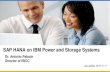 SAP HANA on IBM Power and Storage Systems · PDF fileSAP HANA on IBM Power and Storage Systems ... February 2014 All HANA Servers ... for selected customers in 3Q 2014 October 2014