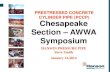 PRESTRESSED CONCRETE CYLINDER PIPE (PCCP)  · PDF filePRESTRESSED CONCRETE CYLINDER PIPE (PCCP) Chesapeake ... RAW FITTING . Slide 20 - June 2009 ... Questions . and . Answers