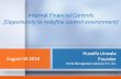 Internal Financial Controls [Opportunity to redefine ... Workshop... · Huzeifa Unwala Founder Verita Management Advisors Pvt. Ltd. Internal Financial Controls [Opportunity to redefine