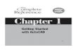 Chapter 1 · PDF fileComplete Reference / AutoCAD: TCR / Cohn / 222429-0 / Chapter 1 AUTOCAD BASICS Chapter 1: Getting Started with AutoCAD 5 You can start AutoCAD by choosing it in