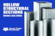 HOLLOW STRUCTURAL SECTIONS -  .4 Tables of allowable axial compressive loads, in kips, are presented for square, rectangular and round hollow structural sections ( HSS) manufac-