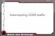 Intercepting GSM traffic - Black  · PDF fileMar2008 Summary GSM • GSM is old • GSM is big • GSM / 3G / UMTS / EDGE / WCDMA / . • Base stations all over the place