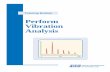 Perform Vibration Analysis - · PDF filePerform Vibration Analysis Human Development˜ Consultants Ltd. Contents Training Objectives 1 1 Introduction 1 2 Sources of Vibration 2 2.1