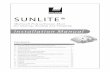 Multiwall Polycarbonate Sheet for Glazing, Roofing and ... · PDF fileMultiwall Polycarbonate Sheet for Glazing, ... SUNLITE sheets may be cold bent, ... Both structure and glazing