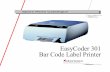 EasyCoder 301 Bar Code Label Printer - Unique Micro · PDF fileEasyCoder 301 Bar Code Label Printer P/N 1-960421-02 Edition 3 ... Intermec EasyCoder 301 – Spare Parts Catalogue Ed.