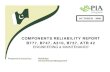 COMPONENTS RELIABILITY REPORT B777, B747, A310,  · PDF fileCOMPONENTS RELIABILITY REPORT B777, B747, A310, B737, ATR 42 ENGINEERING & MAINTENANCE Prepared & Issued by: