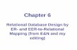 Fundamentals of Database Systems - · PDF fileDBMS odd 2010 D.W.W 2 ... –Choose one of the key attributes of E as the ... entity types and the relationship into a single relation