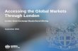 Accessing the Global Markets Through · PDF fileAccessing the Global Markets Through London London Stock Exchange Masala Bond Offering September 2016 ... NTPC's investor diversification