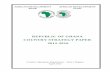 2012-2016 - Ghana - Country Strategy Paper · PDF fileAFRICAN DEVELOPMENT BANK AFRICAN DEVELOPMENT FUND Country Operations Department – West 1 Region April 2012 REPUBLIC OF GHANA