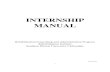 INTERNSHIP MANUAL - SIUehs.siu.edu/.../rehab-documents/rehab-internship.pdf · INTERNSHIP . MANUAL. ... internship report. The Faculty Supervisor is responsible for assigning the