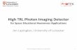 High TRL Photon Imaging Detector - CEOIceoi.ac.uk/static/media/uploads/docs/conferences/CEOI Technology... · High TRL Photon Imaging Detector for Space Situational Awareness Applications
