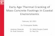 Thermal Cracking of Mass Concrete Footings in Coastal ...cloud.chambermaster.com/userfiles/UserFiles/chambers/9181/File/... · Early Age Thermal Cracking of Mass Concrete Footings