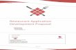 Restaurant Application Development ProposalRestaurant... · Heliosoft’s Restaurant POS software offers a complete restaurant management system with ... The SRS document will be