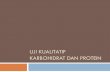 Uji Kualitatif Karbohidrat dan Protein - food – life journeymaharajay.lecture.ub.ac.id/files/2014/02/Uji-Kualitatif-KH-Protein.pdf · Ninhidrin Test Metode ini bisa digunakan untuk