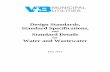 Design Standards, Standard Specifications, - vbmu. · PDF fileA. The creation of the water and sewer Design Standards, Standard Specifications, and Standard ... F. AWWA – American