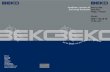 GNE 114610 FX - Bekodownloads.beko.co.uk/bekoupload/manuals/GNE 114610 FX.pdf · GNE 114610 FX Side by Side Frost Free Fridge / Freezer Printed in Turkey Part no: 48 7719 00 00 19,06