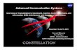 Advanced Communication Systems - NASA Communications - … · Advanced Communication Systems ... planning ¥ SOMD architecture recommendations (SCAWG) for future NASA ... Rtn Data