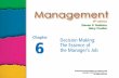 Management 8e. - Robbins and Coulter - · PDF fileTitle: Management 8e. - Robbins and Coulter Author: Charlie Cook, University of West Alabama Subject: Chapter 6 Created Date: 9/4/2013
