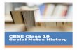 CBSE Class 10 Social Notes History - · PDF fileQichao in Yokohama (Japan) 1907 ... Europe. CBSE Class 10 Social Notes History. CBSE Class 10 Social Notes History. CBSE Class 10 Social