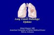 Lung Cancer Pathology:  · PDF fileLung Cancer Subtypes Non–Small Cell Carcinoma (80%) Small Cell Carcinoma (20%)