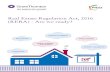 Real Estate Regulation Act, 2016 (RERA) - Are we ready? · PDF fileReal Estate Regulation Act, 2016 (RERA) ... Estate Regulation Act, 2016 (RERA) - Are we ready? on 24 ... there are
