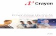 Crayon Group Holding AS · PDF fileConsolidated Annual Report 2015. 3 Introduction Crayon Group Holding AS ... to be present within the global tech market by 2020* dwarfing