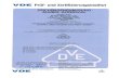 VDE Certification of TDB125X125-96-P - Red Wire srl VDE... · DIN EN 61215 ( VDE EN 61215:2005-08 ... 5008232-3972-0001 / 134786 ... VDE Prof. und GmbH Testing and Certification Institute