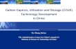 Carbon Capture, Utilization and Storage (CCUS) · PDF file• International Cooperation on CCUS in China ... –China Huaneng Group 3000 t/a capture pilot, ... combining carbon capture,