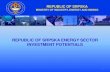 REPUBLIC OF SRPSKA ENERGY SECTOR INVESTMENT  · PDF filerepublic of srpska ministry of industry, energy and mining 1 republic of srpska energy sector investment potentials