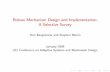 Robust Mechanism Design and Implementation: A …campuspress.yale.edu/dirkbergemann/files/2011/01/... · Robust Mechanism Design and Implementation: A Selective Survey ... a decade